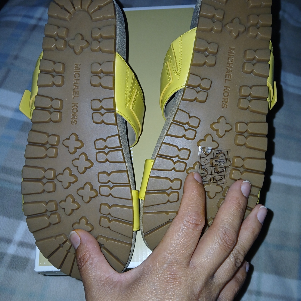 Michael Kors Yellow Women's Sandals - Picture 6 of 6
